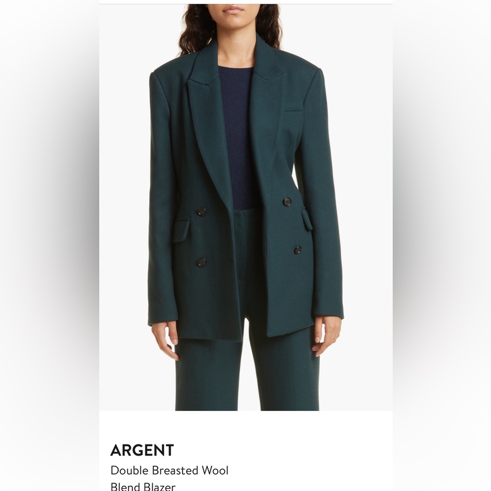 Beautiful Wool Argent double breasted blazer